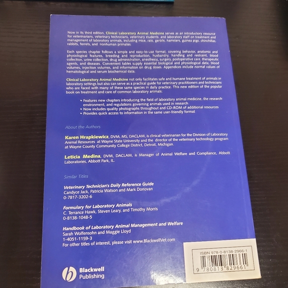 Clinical Laboratory Animal Medicine - Picture 3 of 4